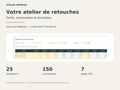 Kit Excel pour atelier de retouches : tarifs, commandes et acomptes